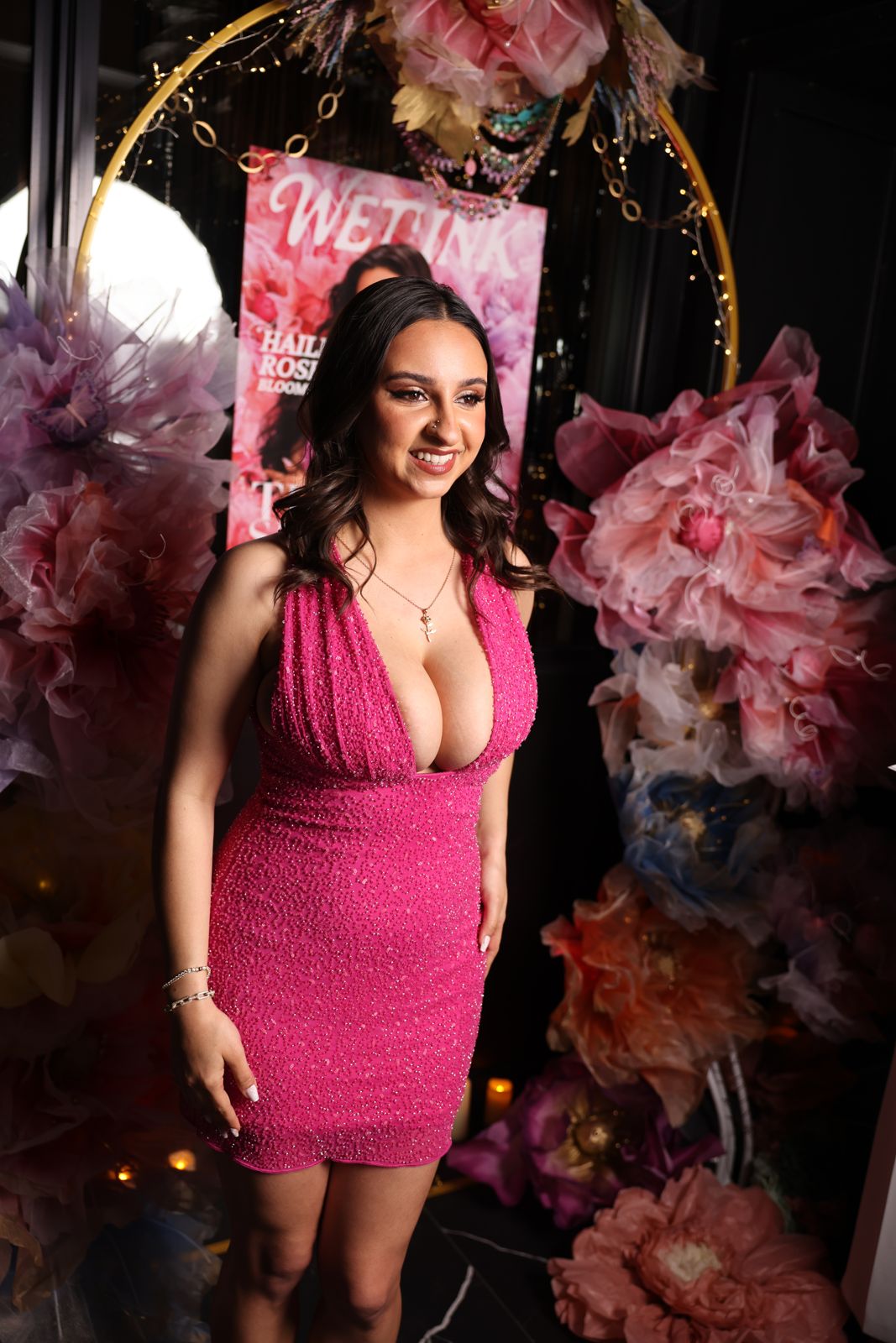 The spring issue of Wet Ink magazine makes the rounds at the Stripchat House launch party